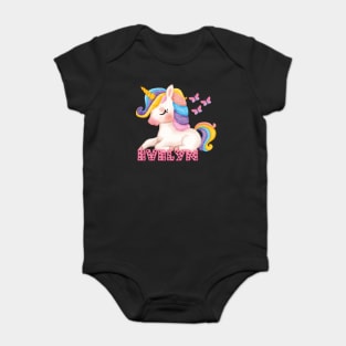 Personalized name Evelyn Baby Bodysuit